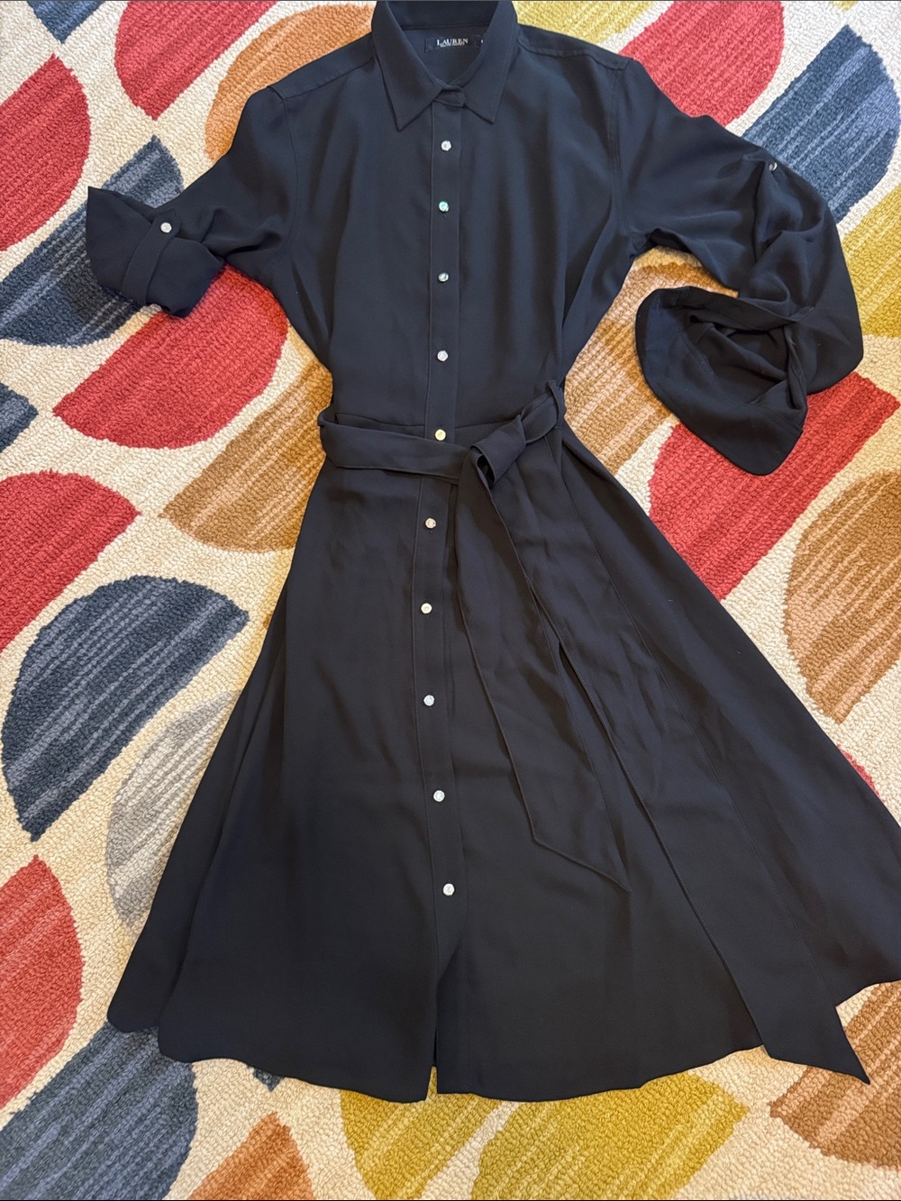 Ralph Lauren dress, black, size 8